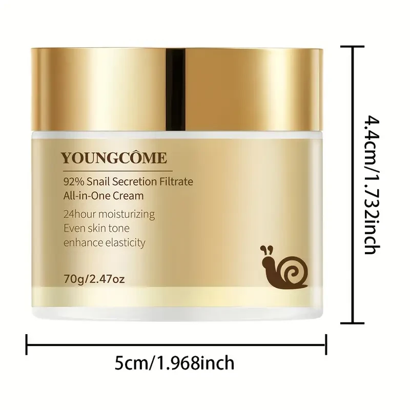 YOUNGCOME 92% Snail Secretion Filtrate All-In-One Cream