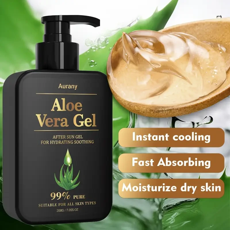 AURANY Aloe Vera Gel & After Sun Care
