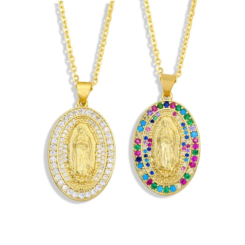 Women's Fashion Virgin Mary Necklace Pendant