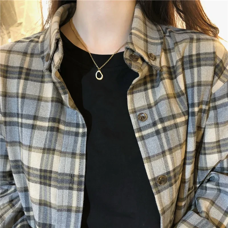 Design Feels Irregular Geometry Pendant Necklace