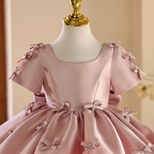 Little Girl Birthday Full-year Evening Dress