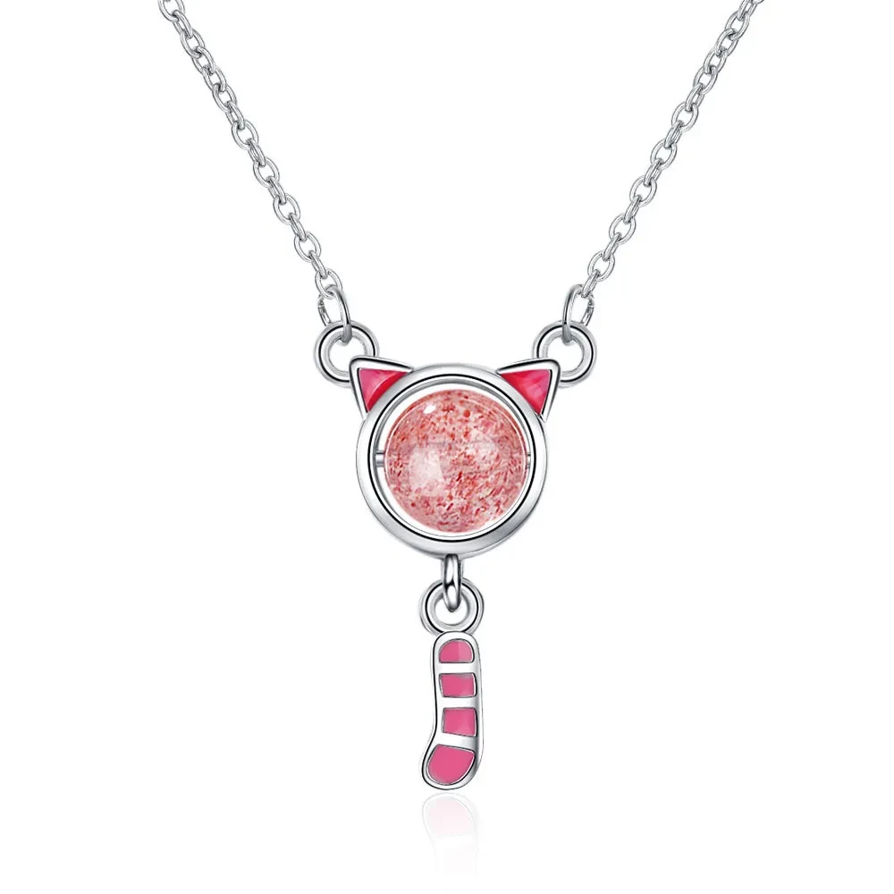 Women's Cute Short Clavicle Chain Pendant Necklace