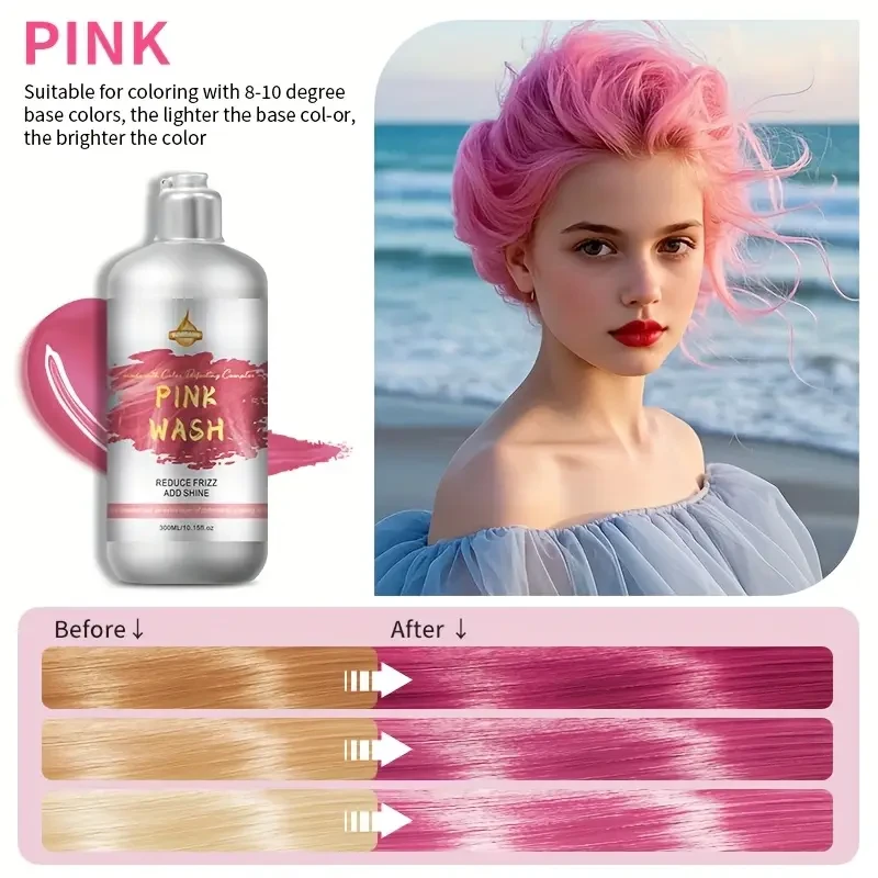 SUMIFANG Pink Wash Color Depositing Conditioner