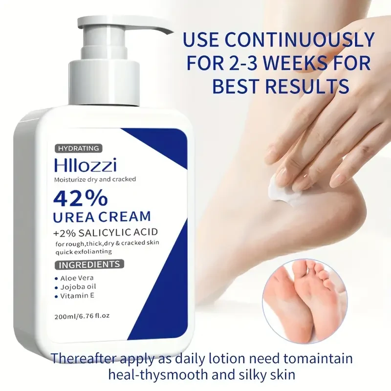 Hllozzi Urea Cream 42% with Salicylic Acid 2%