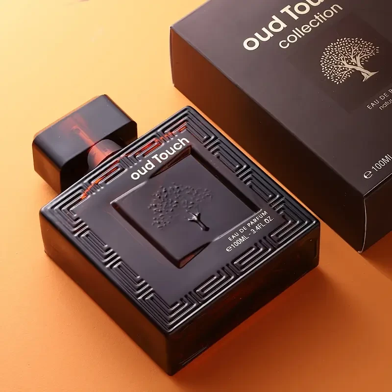 Men's Eau de Parfum - Luxurious Woody Scent with Ebony