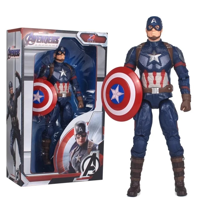 18cm Captain America Avengers Anime Character Toy Model