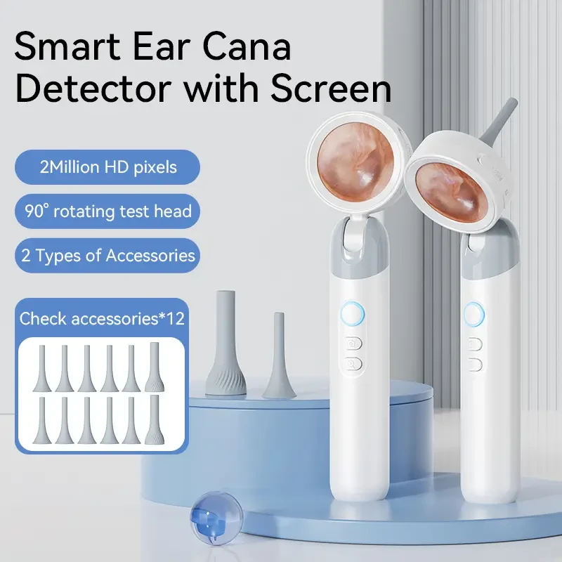 Inskam 4-in-1 Smart Ear & Nose Camera with Screen