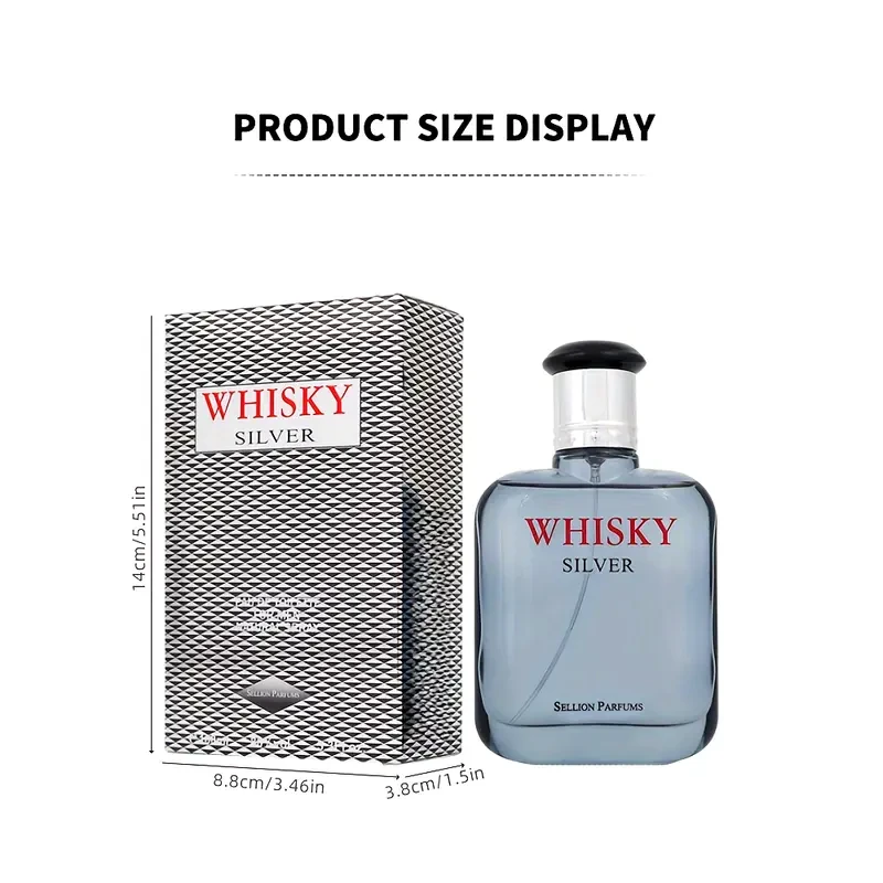 Whisky Silvery Men's Cologne