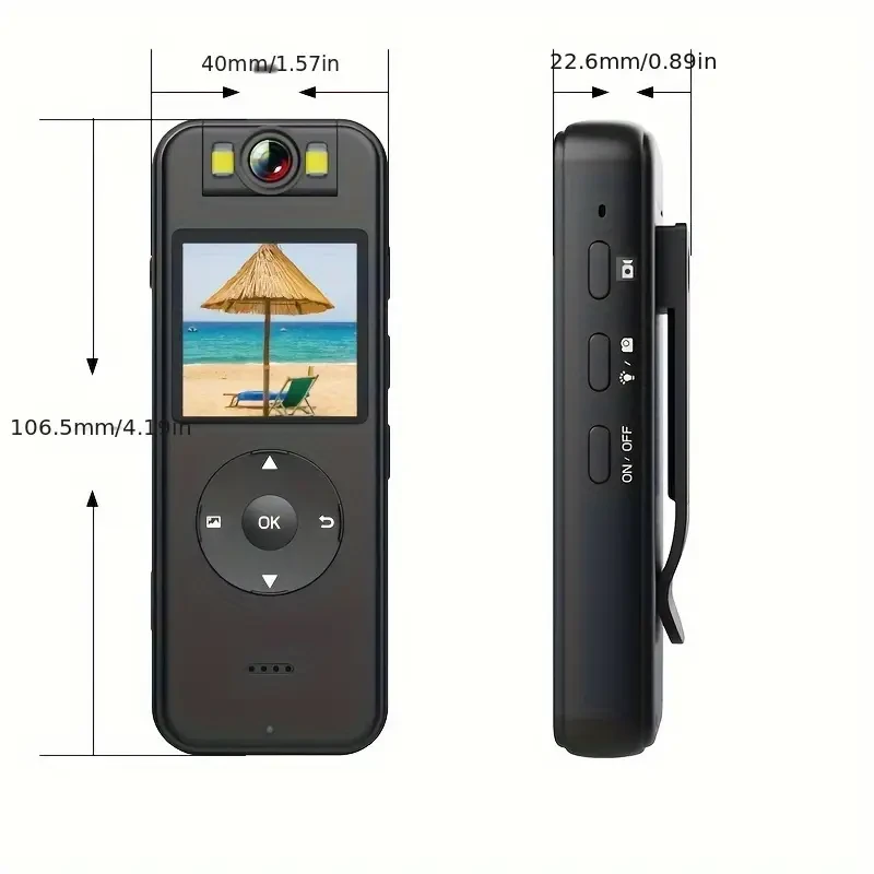 YOUMECAM 4K HD Mini Sports DV Camera