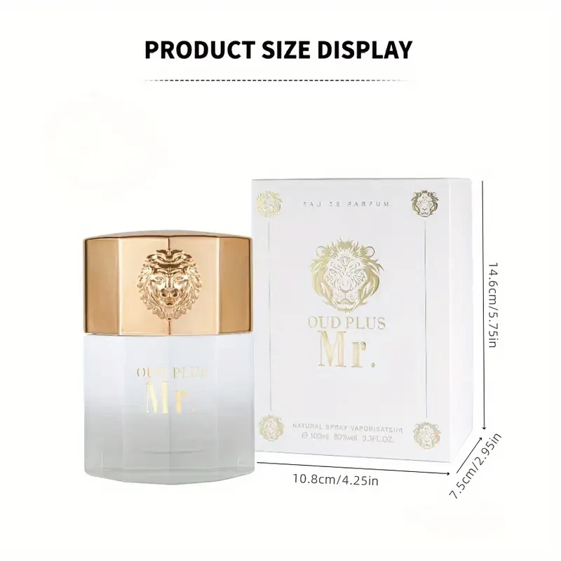OUD Plus Mr. Eau Fraiche - Oriental Woody Scent for Men