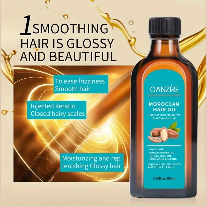 3.38oz Moroccan Oil Hair Essential Oil