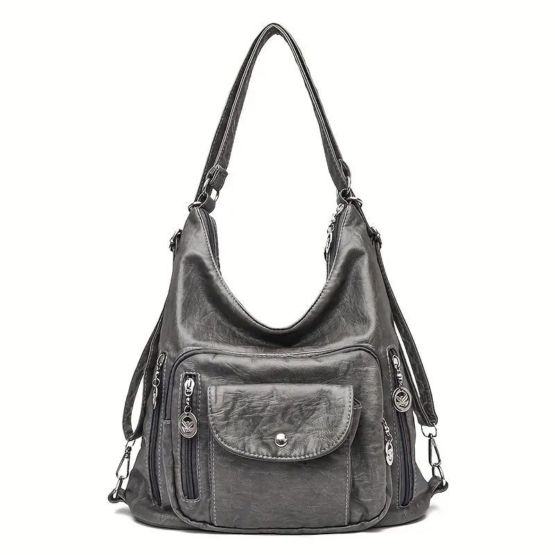 Timeless Vintage Leather Hobo Bag