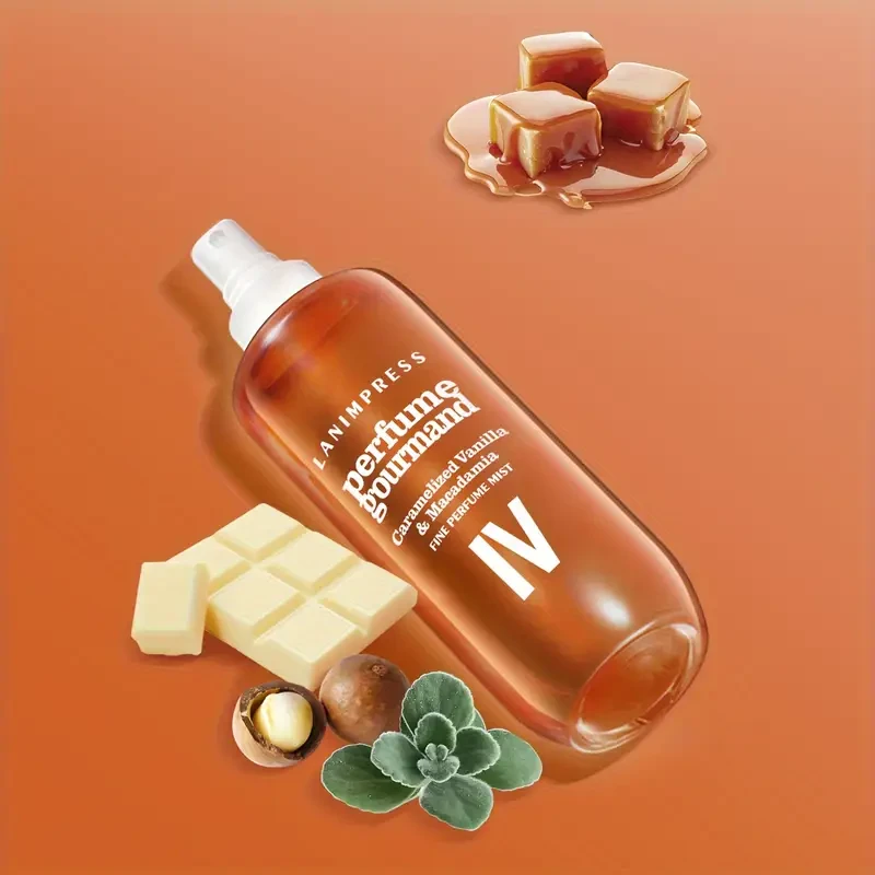 Body&Hair Fragrance Mist - Moisturizing, Alcoholic, Gourmand Fragrance Note