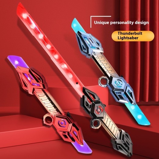 Cool Telescopic Laser Sword Light Stick