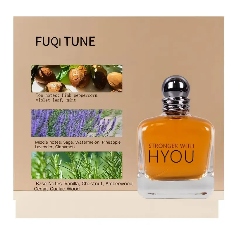 Stronger With Hyou Lavender & Amber Scent Eau De Toilette