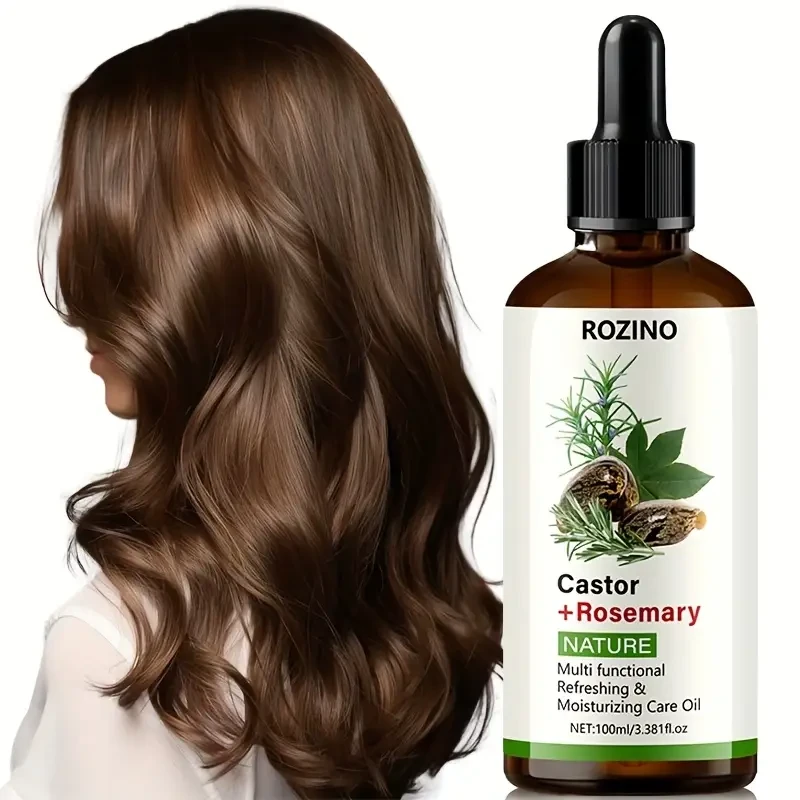 ROZINO Castor & Rosemary 2-in-1 Essential Oil, 100ml