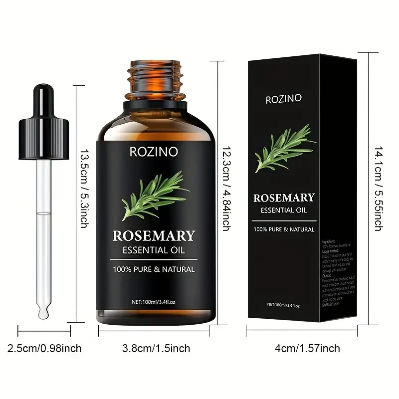 ROZINO 100% Pure Rosemary Essential Oil