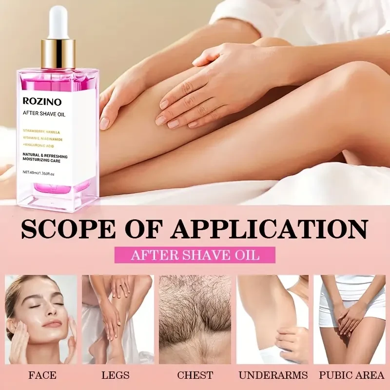 40ml Strawberry Vanilla After Shave Oil