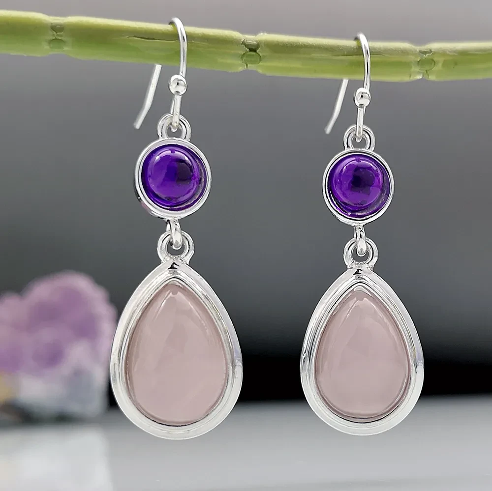 Bohemian Fashion Natural Stone Earrings