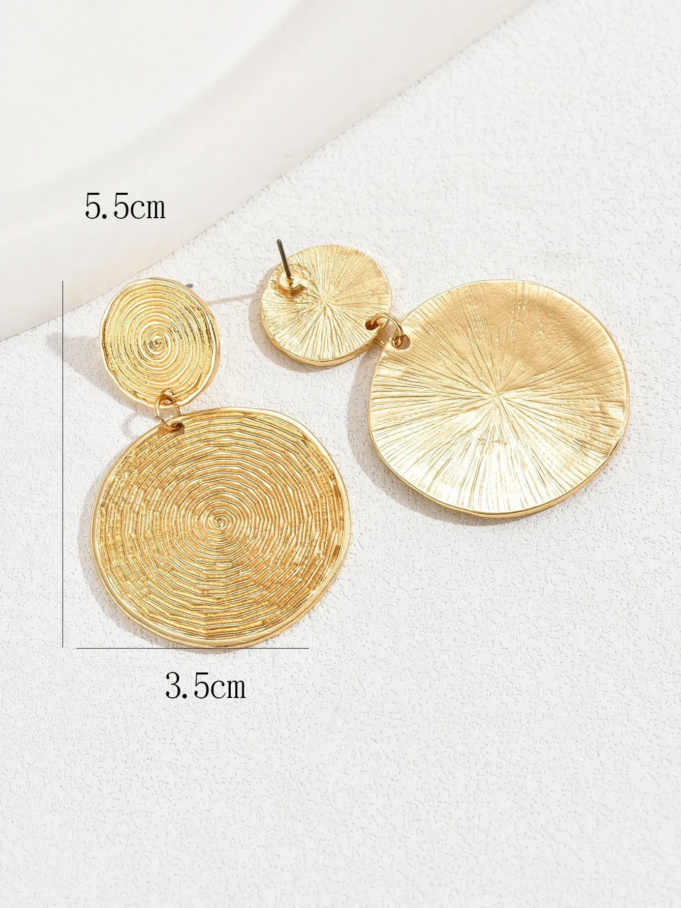 Retro Round Earrings Temperament
