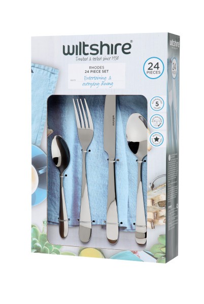 Rhodes 24Piece Cutlery Set  - Wiltshire