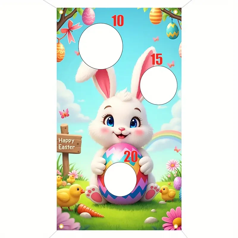 Easter Bunny Fabric Toss Game