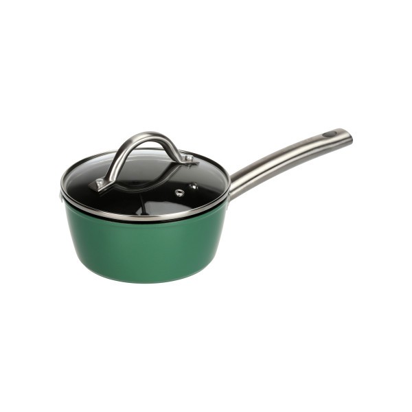 Easycook Pine Induction Saucepan 16cm|1.23l with glass lid - Wiltshire