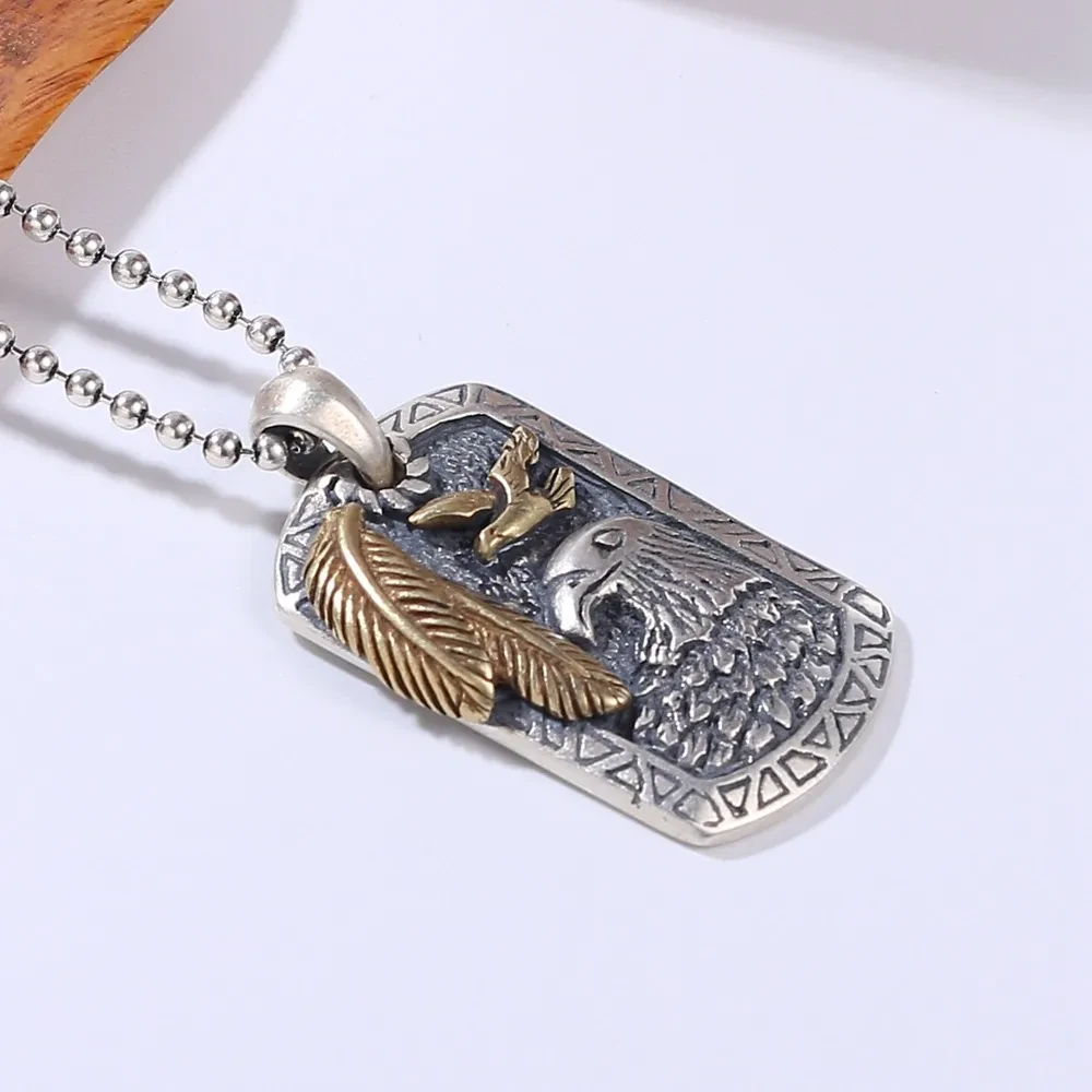 Vintage Hip Hop Men's Eagle Pendant