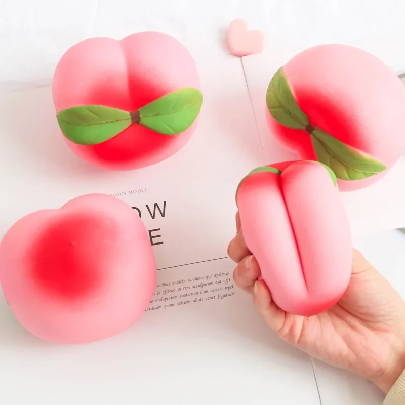 Peach slow rebound toy