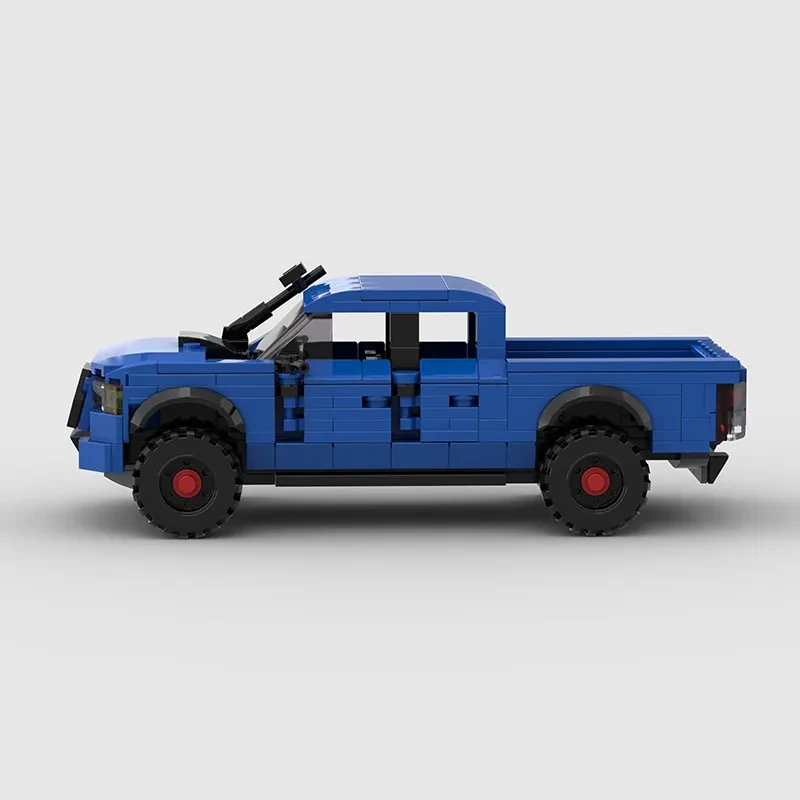 Tacoma TRD Pro Off-road Car Pickup Truck MOC Small Particles Educational Building Blocks Toy
