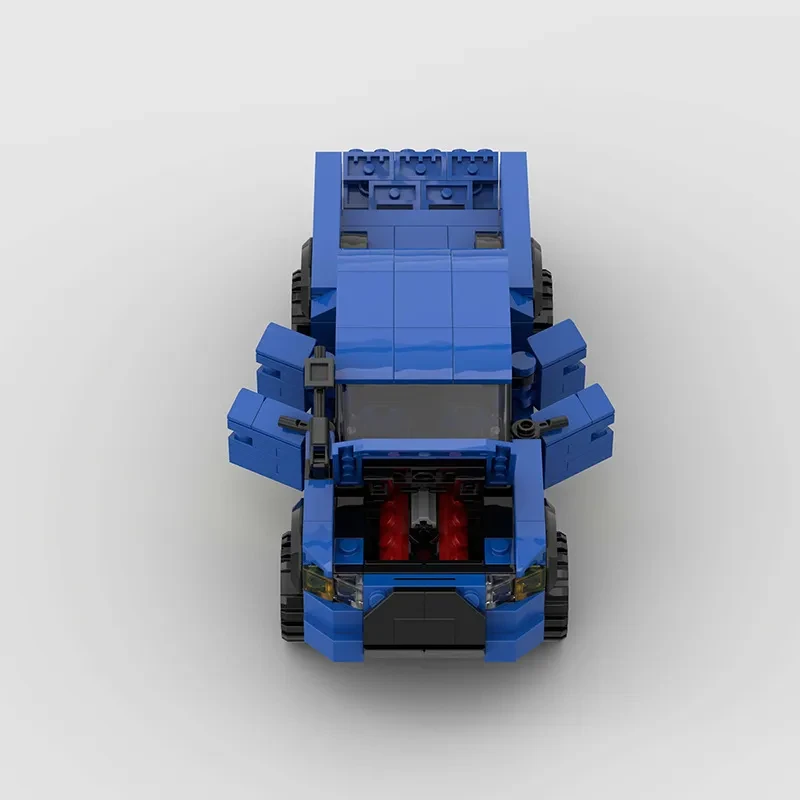 Tacoma TRD Pro Off-road Car Pickup Truck MOC Small Particles Educational Building Blocks Toy