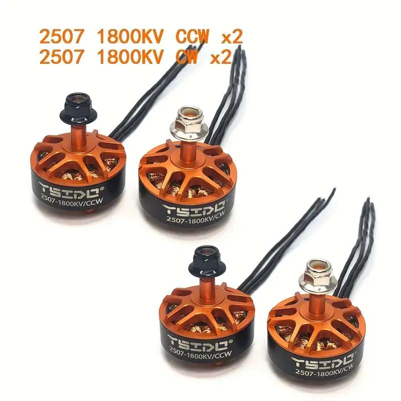 YSIDO 2507 1800KV 3-6S Brushless Motor