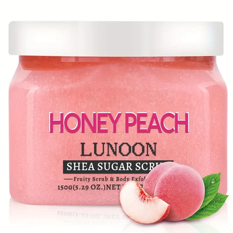 Honey Peach Lunoon Shea Sugar Scrub