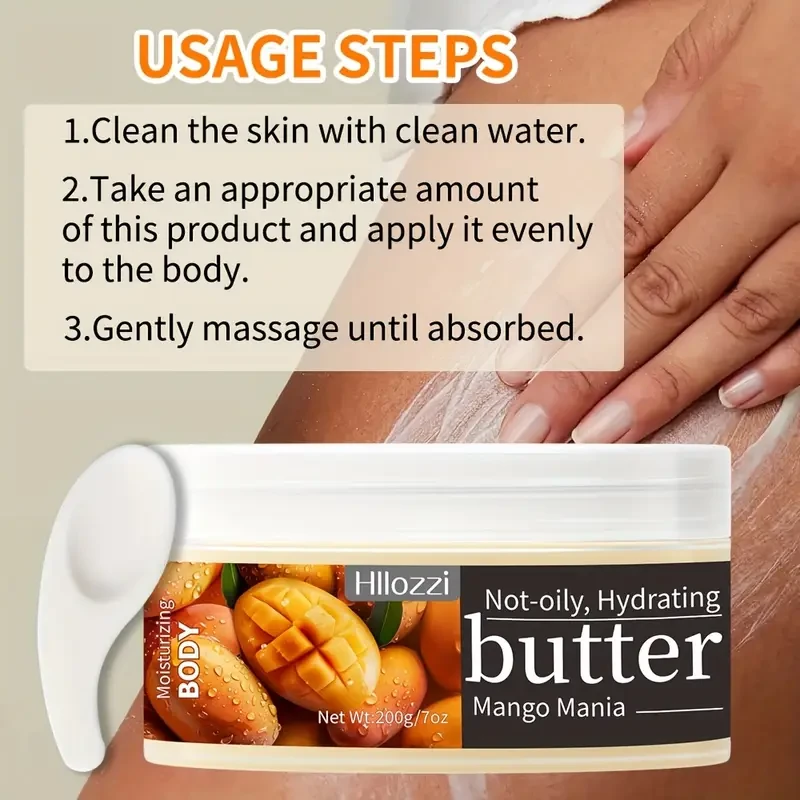 Hllozzi Mango Mania Hydrating Body Lotion, 7oz