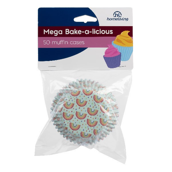 Muffin Case Large Pack 50 - Homeliving