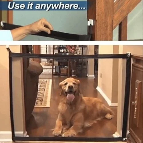 Portable Kids & Pets Safety Door Guard