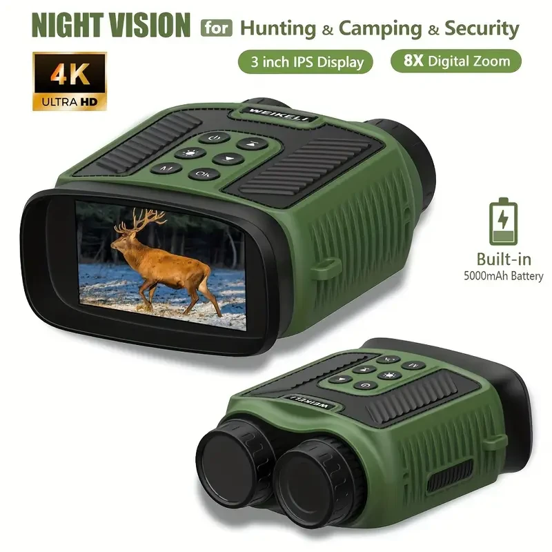 WEIKELI 2.5K HD Night Vision Binoculars
