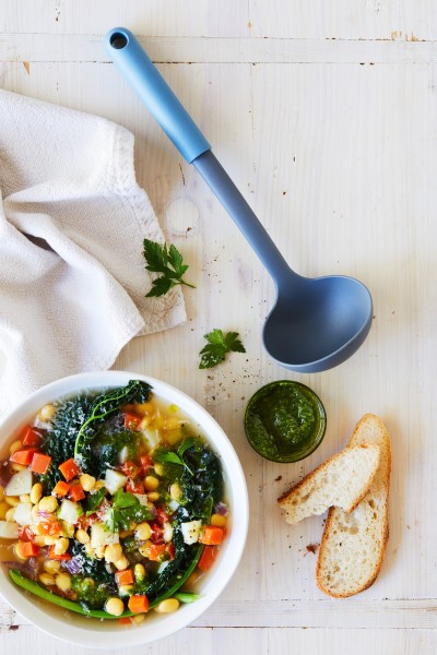 Eco Friendly Soup Ladle - Blue  - Wiltshire