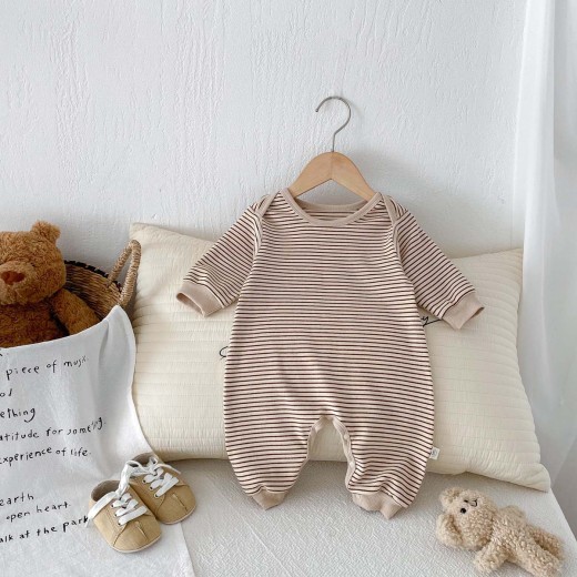 Children's Boneless Striped Casual And Comfortable Jumpsuit