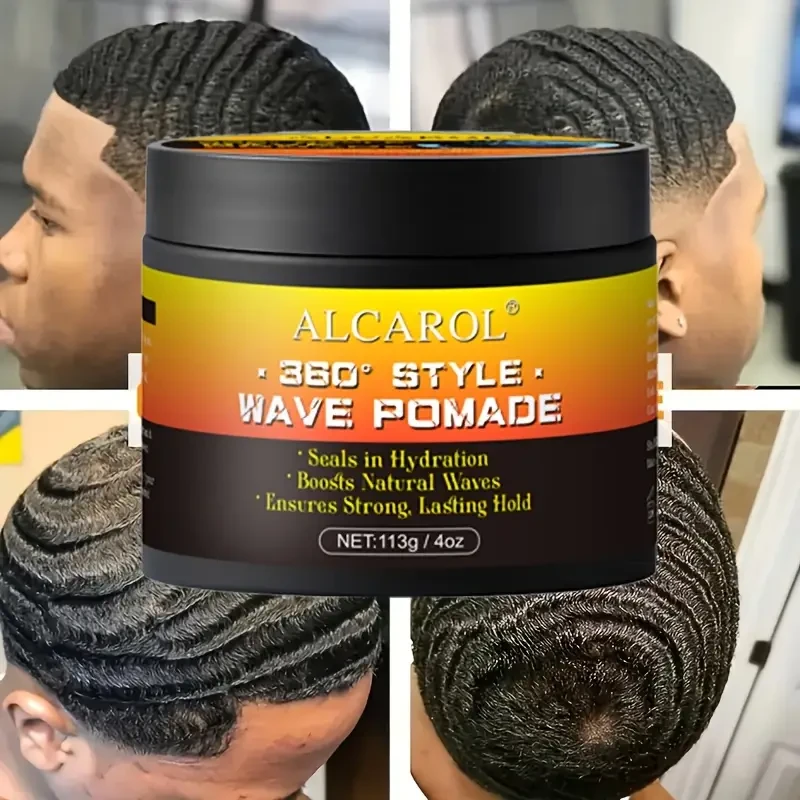 Alcarol 360 Style Wave Pomade 113g