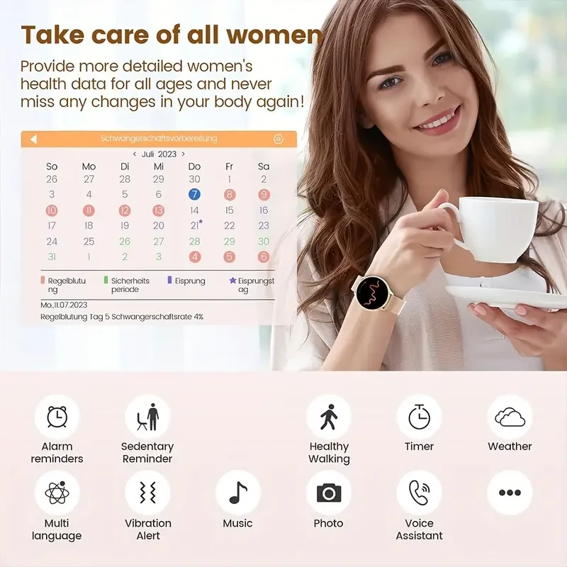 LITTLE MEATBALL Women'S Smartwatch