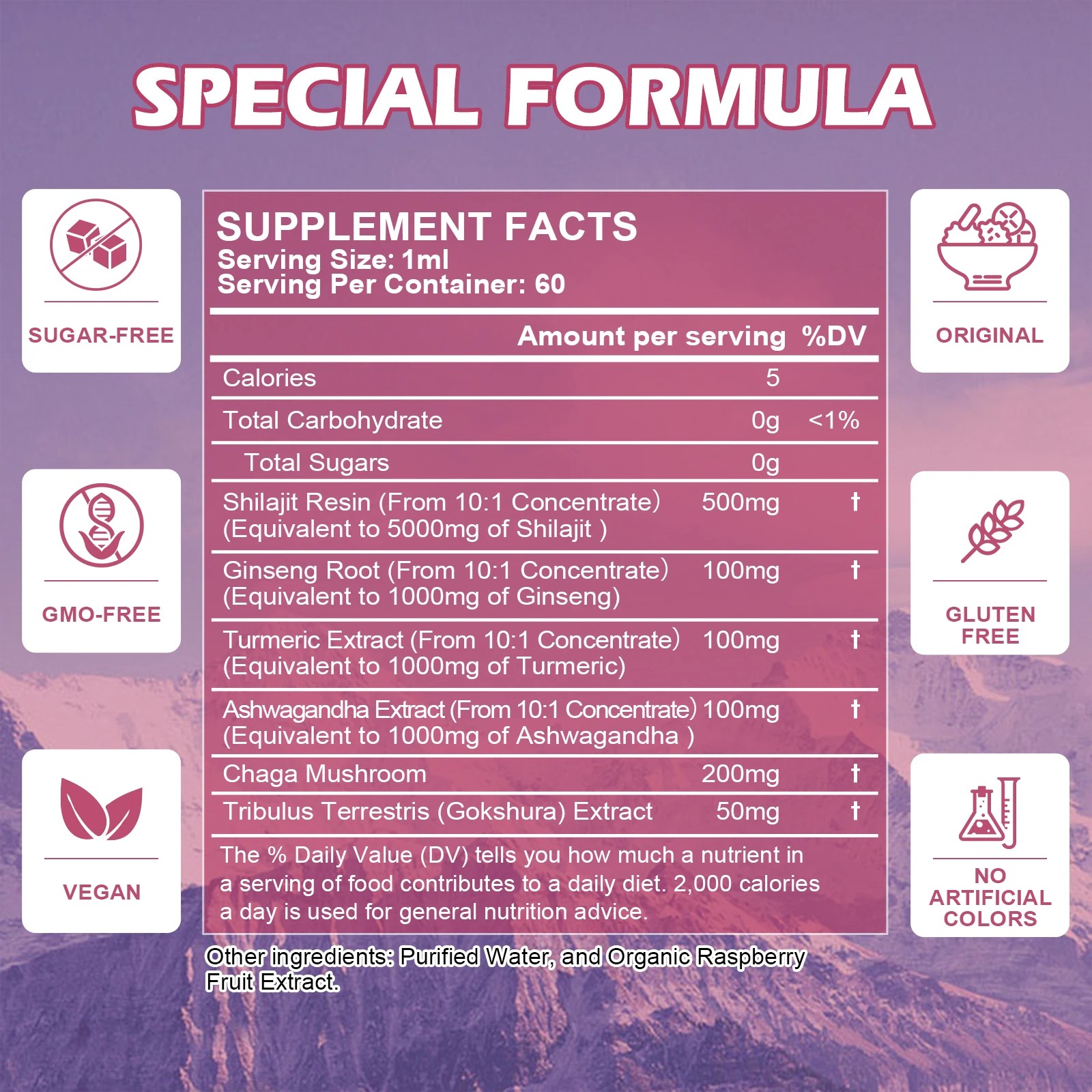 Beworths Ashwagandha & Shilajit Complex Liquid Drop