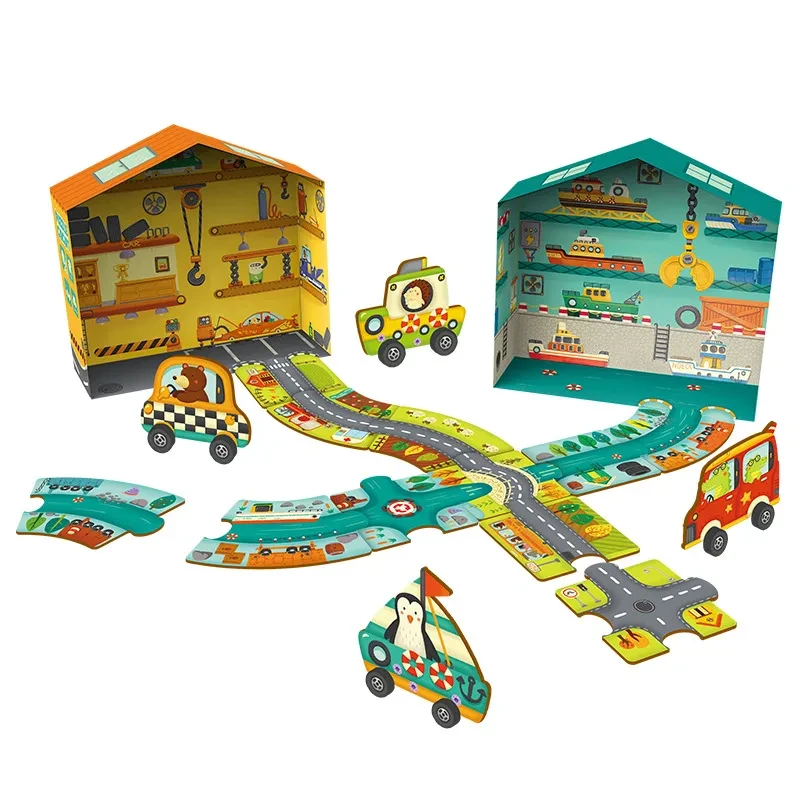 Children's Intelligence Toy Circular Orbit Puzzle