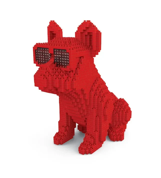 Assembling diamond pellet toy building blocks