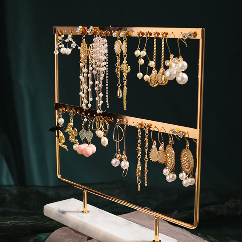 Earring storage rack