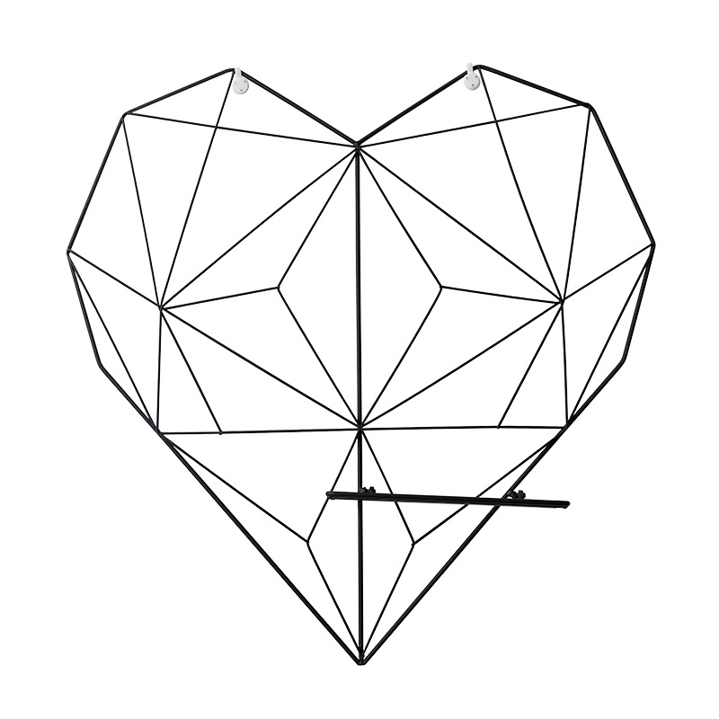 Heart-shaped rack