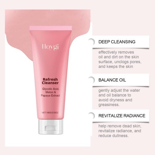 Gentle Cleansing Balance Delicate Pores Moisturizing Not Oily Facial Cleanser
