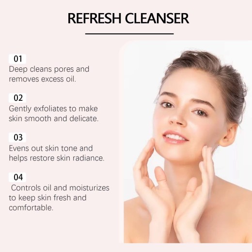 Gentle Cleansing Balance Delicate Pores Moisturizing Not Oily Facial Cleanser