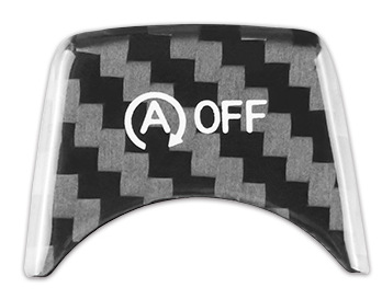 F30F31F32F33 Carbon Fiber Button Modified Stickers