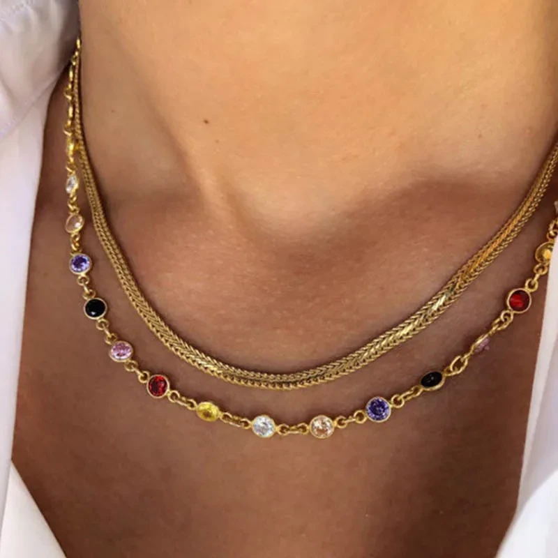 Women's Fashion Creative Personality Layered Necklace